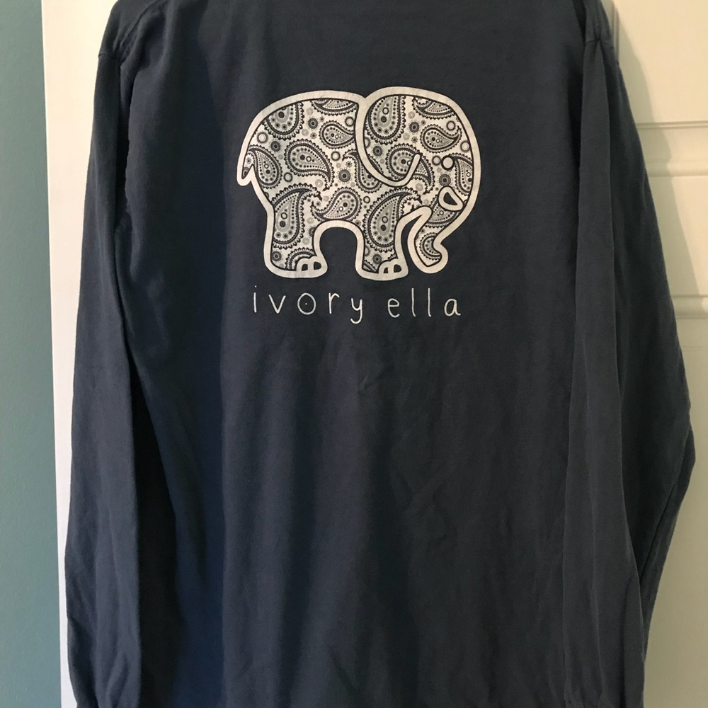 Ivory Ella comfort colors long sleeve